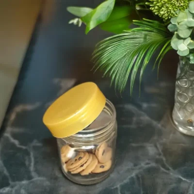 250ML Plastic Jar & Cookies Box – Pack of 20